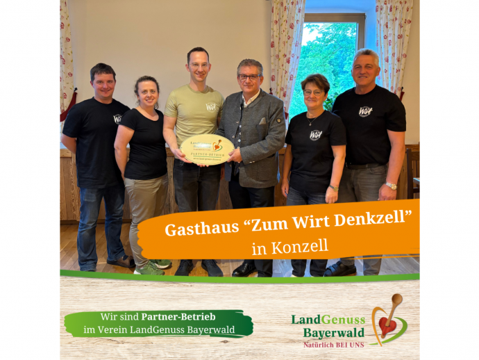 Gasthaus „Zum Wirt Denkzell“ in Konzell